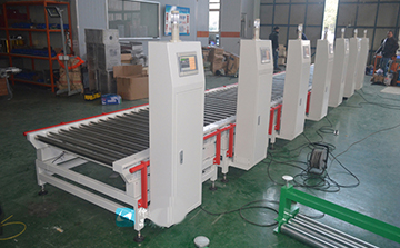 自動(dòng)重量檢重秤出廠測(cè)試